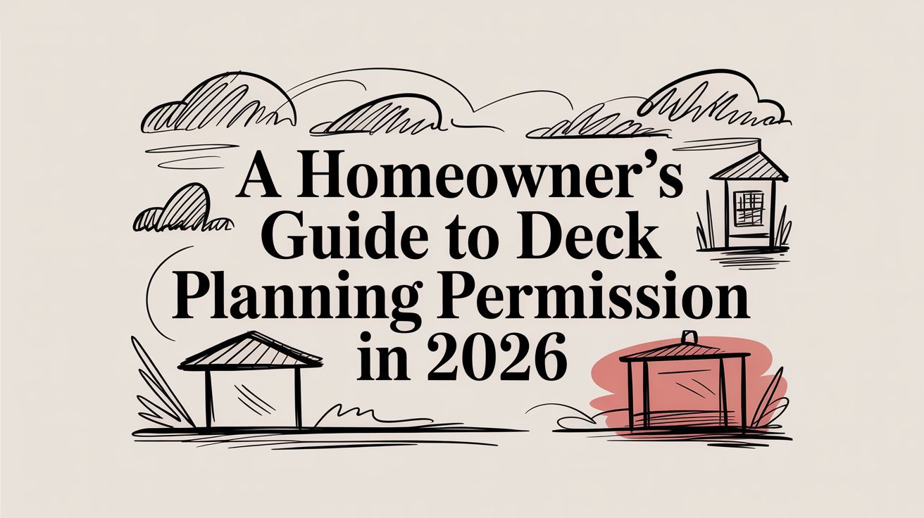 A Homeowner's Guide to Deck Planning Permission in 2026